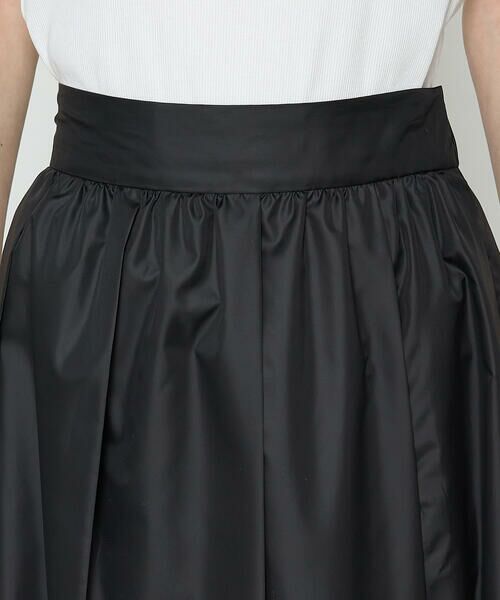 COMME CA PLATINUM / コムサ・プラチナ ロング・マキシ丈スカート | 高密度タフタ スカート | 詳細11