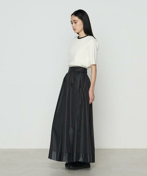 COMME CA PLATINUM / コムサ・プラチナ ロング・マキシ丈スカート | 高密度タフタ スカート | 詳細2