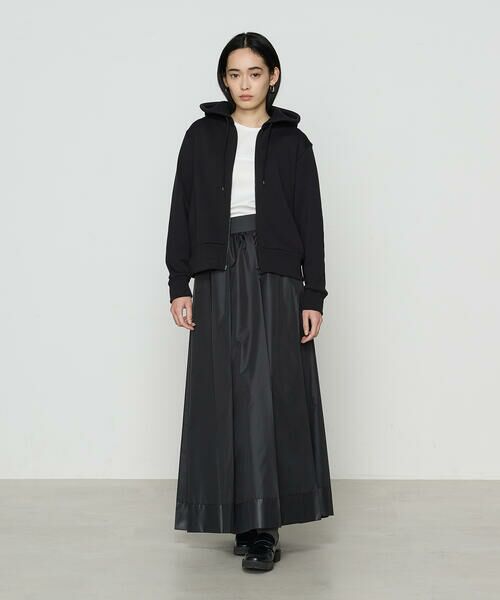 COMME CA PLATINUM / コムサ・プラチナ ロング・マキシ丈スカート | 高密度タフタ スカート | 詳細4