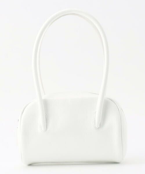 COMME CA PLATINUM/コムサ・プラチナ MOFIORA ミニボストンバッグ 01:ホワイト F