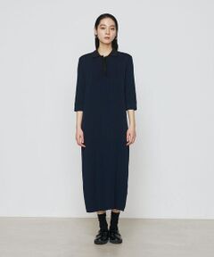 COMME CA PLATINUM / コムサ・プラチナ ニット・セーター | ポロ襟 ニットドレス