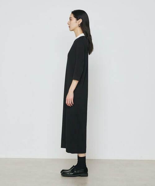 COMME CA PLATINUM / コムサ・プラチナ ニット・セーター | ポロ襟 ニットドレス | 詳細4