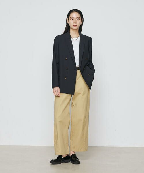 COMME CA PLATINUM / コムサ・プラチナ Tシャツ | アルビ二スタスムース強シルケット プルオーバー | 詳細2