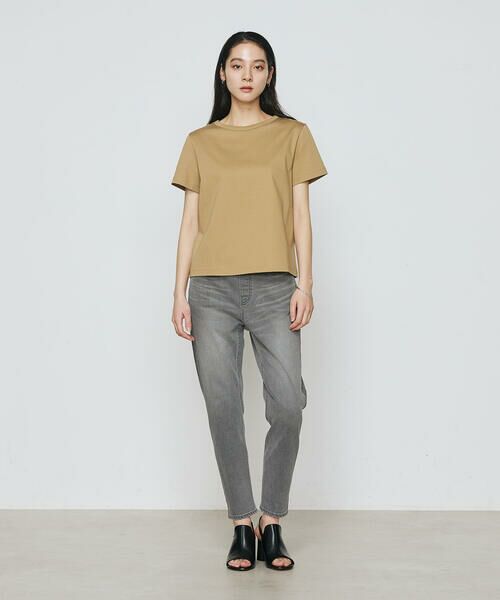 COMME CA PLATINUM / コムサ・プラチナ Tシャツ | アルビ二スタスムース強シルケット プルオーバー | 詳細20