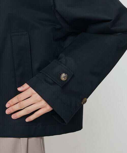 COMME CA PLATINUM / コムサ・プラチナ ブルゾン | シャンブレー ショートブルゾン | 詳細8