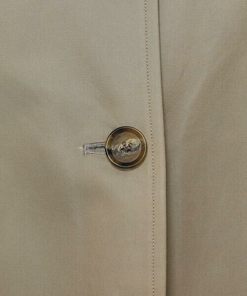 COMME CA PLATINUM / コムサ・プラチナ ブルゾン | シャンブレー ショートブルゾン | 詳細17