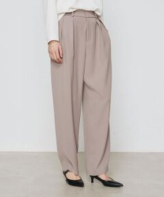 COMME CA PLATINUM / コムサ・プラチナ スラックス・ドレスパンツ | ポリエステルツイル ツータックパンツ