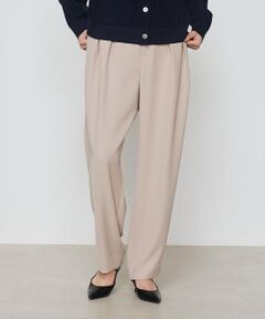 COMME CA PLATINUM / コムサ・プラチナ スラックス・ドレスパンツ | ポリエステルツイル ツータックパンツ