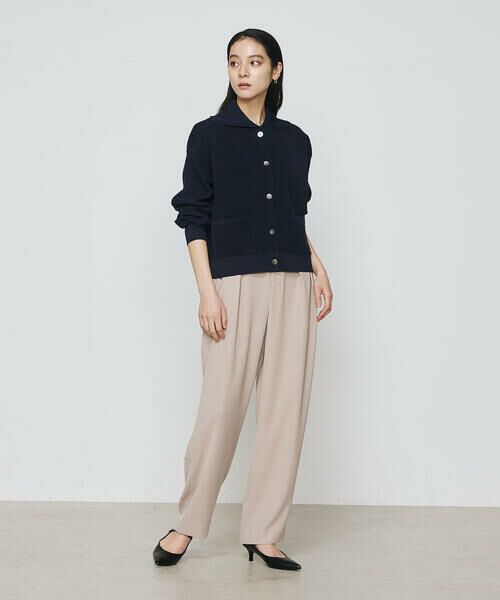 COMME CA PLATINUM / コムサ・プラチナ スラックス・ドレスパンツ | ポリエステルツイル ツータックパンツ | 詳細19