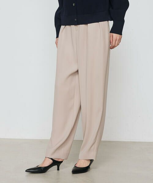 COMME CA PLATINUM / コムサ・プラチナ スラックス・ドレスパンツ | ポリエステルツイル ツータックパンツ | 詳細22