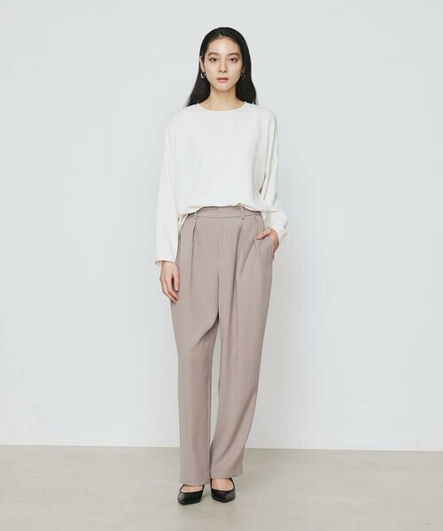 COMME CA PLATINUM / コムサ・プラチナ シャツ・ブラウス | ダブルクロスライト プルオーバーブラウス | 詳細1