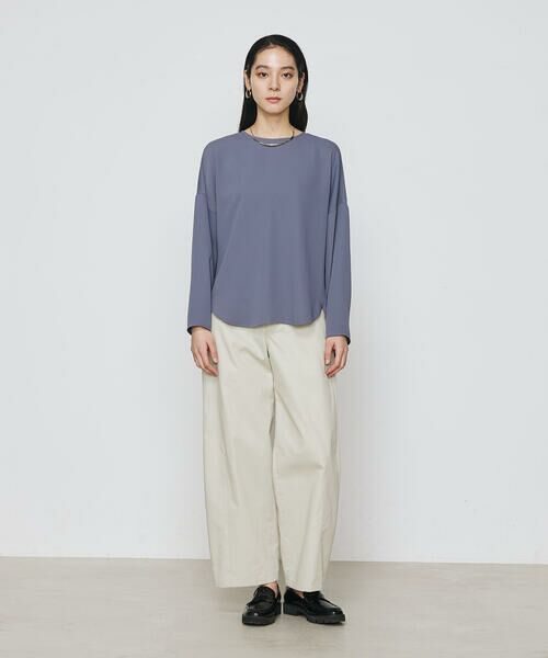 COMME CA PLATINUM / コムサ・プラチナ シャツ・ブラウス | ダブルクロスライト プルオーバーブラウス | 詳細10