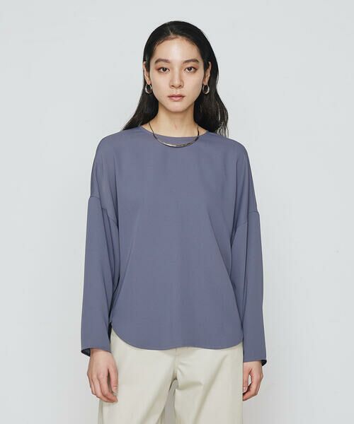 COMME CA PLATINUM / コムサ・プラチナ シャツ・ブラウス | ダブルクロスライト プルオーバーブラウス | 詳細12