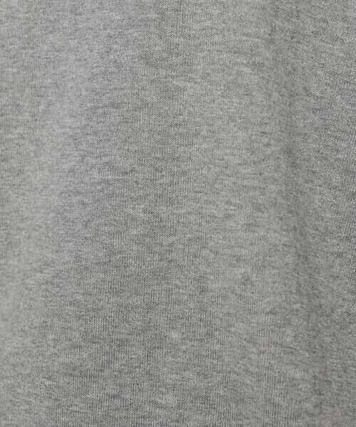 COMME CA PLATINUM / コムサ・プラチナ ニット・セーター | 強撚天竺編 ニットプルオーバー | 詳細16