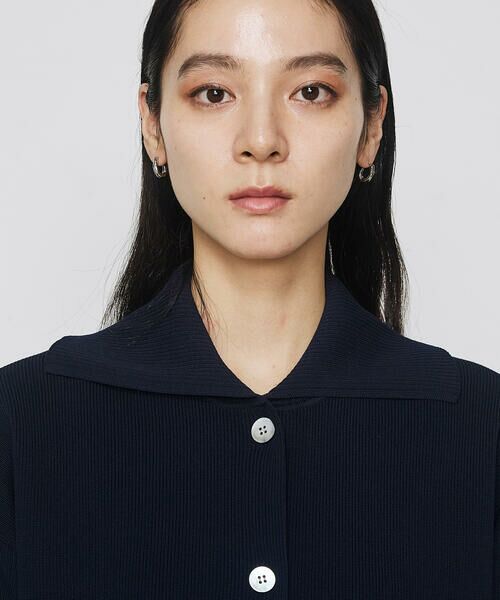 COMME CA PLATINUM / コムサ・プラチナ カーディガン・ボレロ | 片畦編 ニットカーディガン | 詳細6
