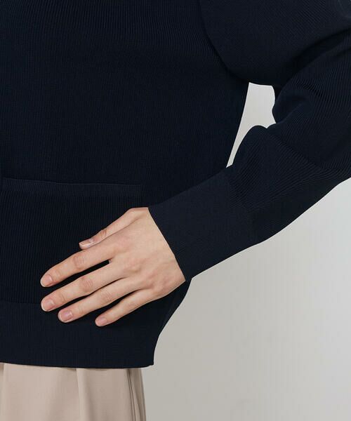 COMME CA PLATINUM / コムサ・プラチナ カーディガン・ボレロ | 片畦編 ニットカーディガン | 詳細7