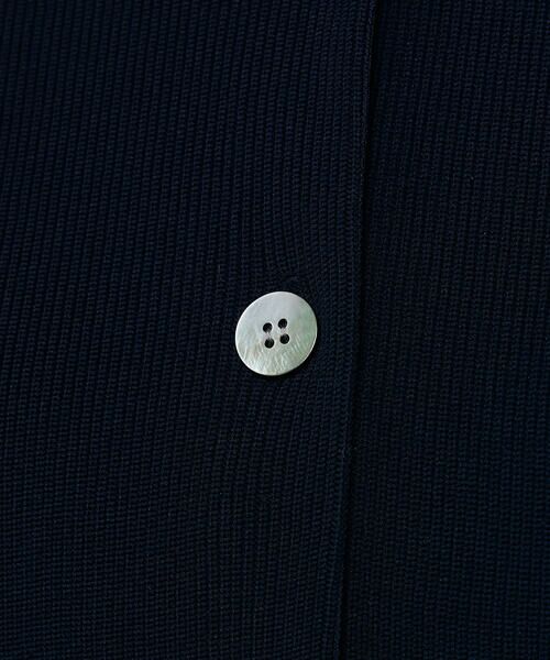 COMME CA PLATINUM / コムサ・プラチナ カーディガン・ボレロ | 片畦編 ニットカーディガン | 詳細10