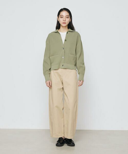 COMME CA PLATINUM / コムサ・プラチナ カーディガン・ボレロ | 片畦編 ニットカーディガン | 詳細11