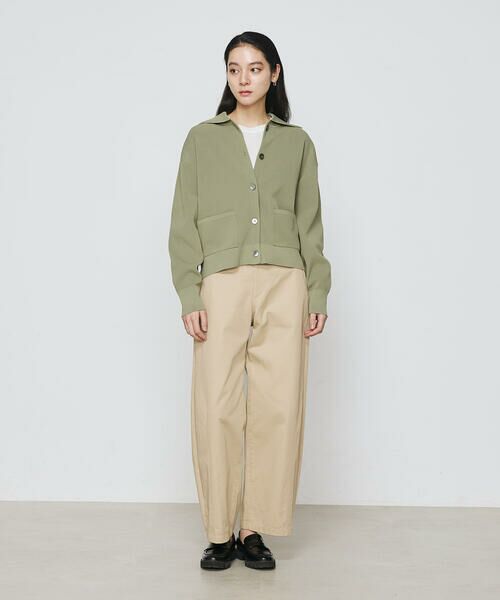 COMME CA PLATINUM / コムサ・プラチナ カーディガン・ボレロ | 片畦編 ニットカーディガン | 詳細12