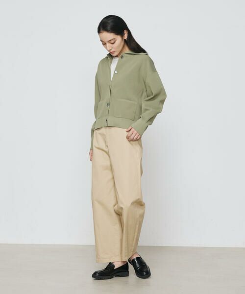 COMME CA PLATINUM / コムサ・プラチナ カーディガン・ボレロ | 片畦編 ニットカーディガン | 詳細13