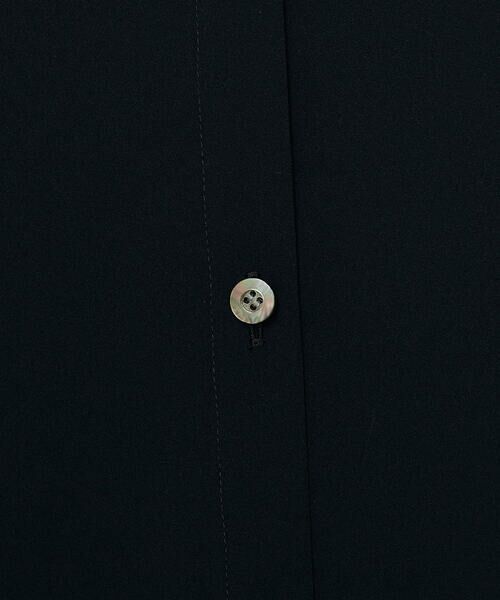 COMME CA PLATINUM / コムサ・プラチナ ブルゾン | ストレッチタフタ シャツブルゾン | 詳細11