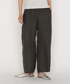 COMME CA PLATINUM / コムサ・プラチナ その他パンツ | 麻調合繊 ワイドパンツ