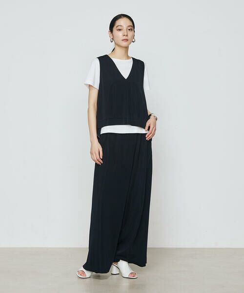 COMME CA PLATINUM / コムサ・プラチナ その他パンツ | ハイテンションポンチライト ジレセットアップ | 詳細18