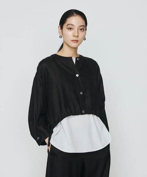 (カスタム・キット) Kustom Kit  レディース 長袖 ビジネス ワークシャツ ブラウス  PC2510 (ブラック) Kustom Kit Womens/Ladies Long Sleeve Business/Work Shirt