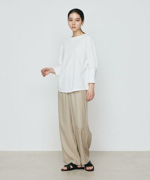 COMME CA PLATINUM / コムサ・プラチナ カットソー | ポンチハード カットソー | 詳細2