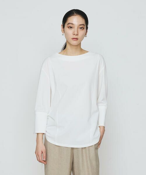 COMME CA PLATINUM / コムサ・プラチナ カットソー | ポンチハード カットソー | 詳細4