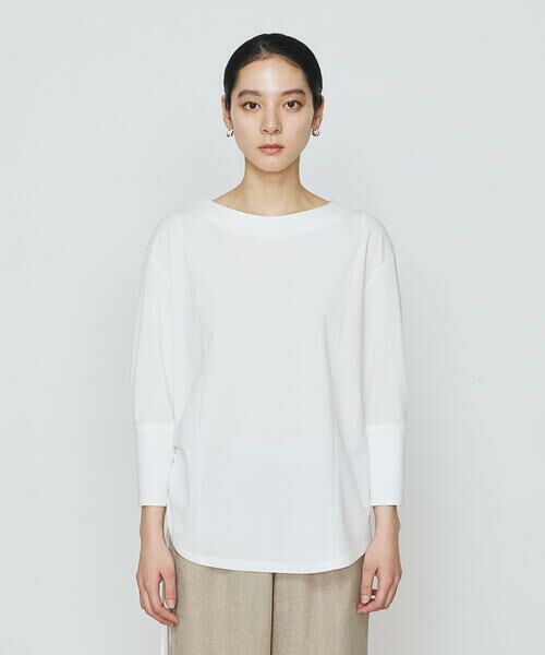 COMME CA PLATINUM / コムサ・プラチナ カットソー | ポンチハード カットソー | 詳細5