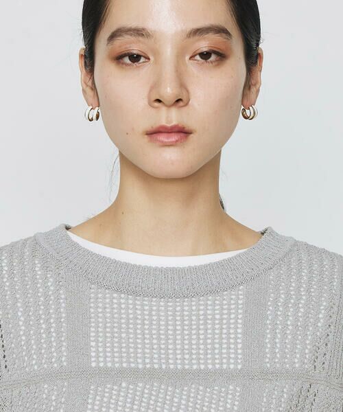 COMME CA PLATINUM / コムサ・プラチナ その他トップス | 【2WAY】和紙×peフリーゼヤーン スクエアメッシュベスト | 詳細13