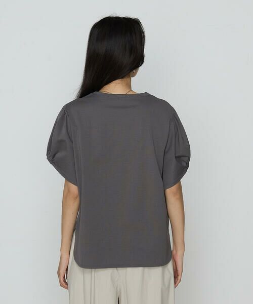 COMME CA PLATINUM / コムサ・プラチナ Tシャツ | アルビ二天竺パフスリーブ Tシャツ | 詳細13