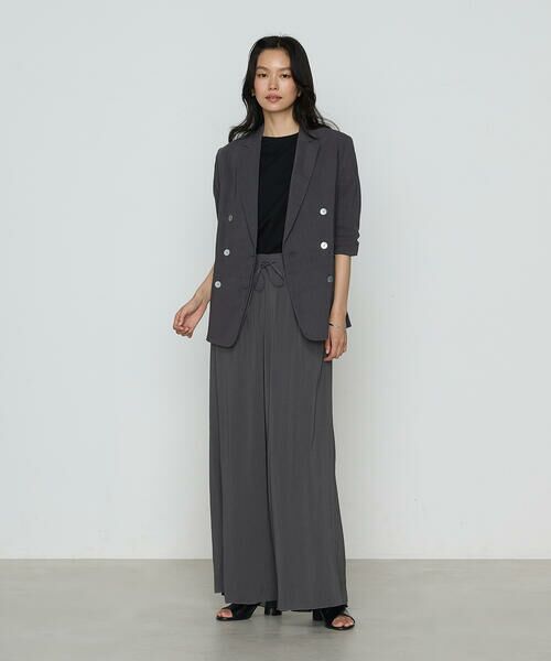 COMME CA PLATINUM / コムサ・プラチナ その他アウター | リネン ジャケット | 詳細1