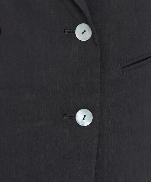 COMME CA PLATINUM / コムサ・プラチナ その他アウター | リネン ジャケット | 詳細13