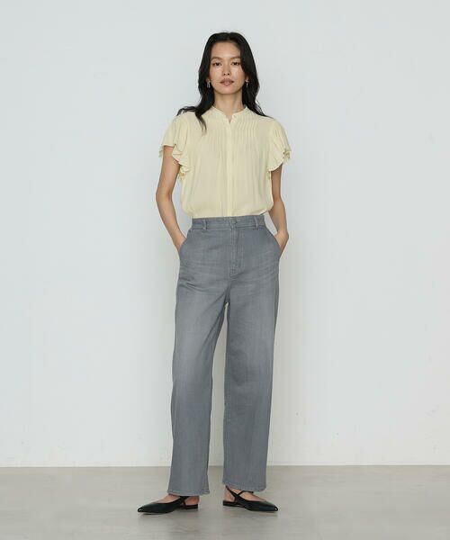 COMME CA PLATINUM / コムサ・プラチナ シャツ・ブラウス | 【セットアップ対応】シャンブレーカッセン ブラウス | 詳細14