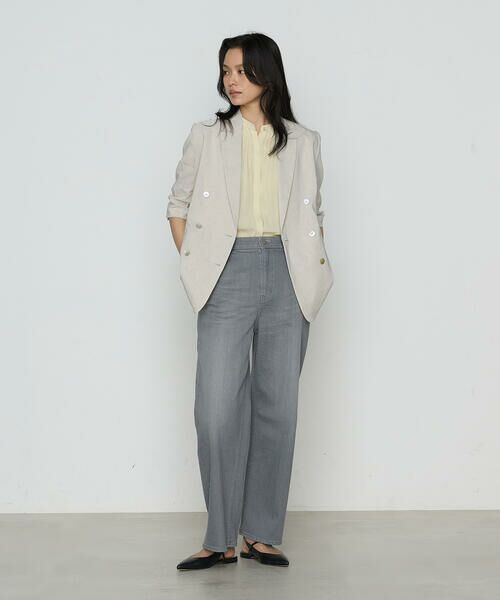 COMME CA PLATINUM / コムサ・プラチナ シャツ・ブラウス | 【セットアップ対応】シャンブレーカッセン ブラウス | 詳細16