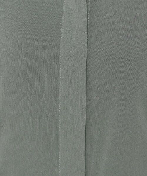 COMME CA PLATINUM / コムサ・プラチナ ロング・マキシ丈ワンピース | シャンブレーカッセン シャツドレス | 詳細25