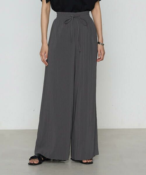 COMME CA PLATINUM / コムサ・プラチナ その他パンツ | シフォン×シャンブレーカッセン リバーシブルパンツ | 詳細13