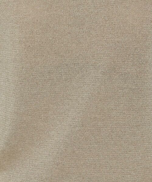 COMME CA PLATINUM / コムサ・プラチナ ニット・セーター | ラメリネンニット プルオーバー | 詳細18