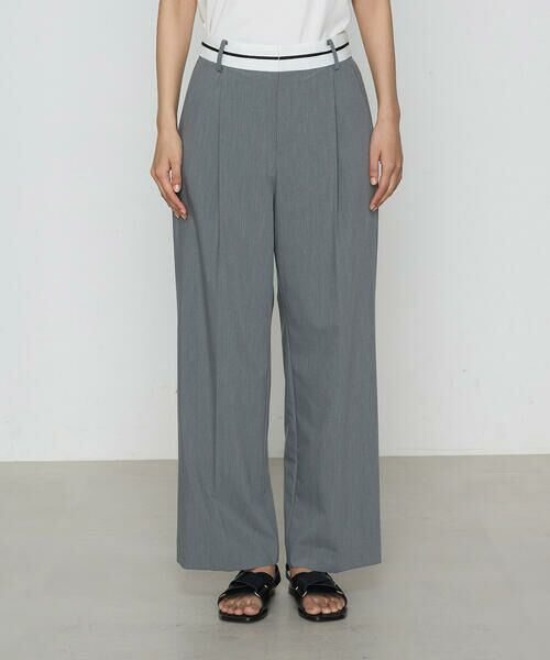 COMME CA PLATINUM / コムサ・プラチナ その他パンツ | クリアウーリー パンツ | 詳細8