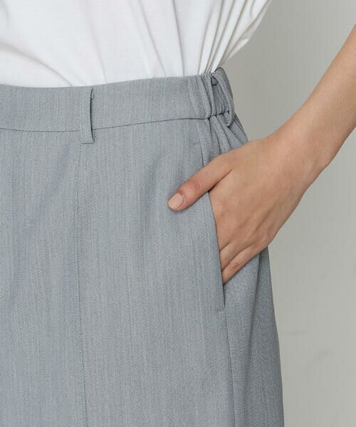 COMME CA PLATINUM / コムサ・プラチナ ロング・マキシ丈スカート | ヴィンテージライトツイル スカート | 詳細9