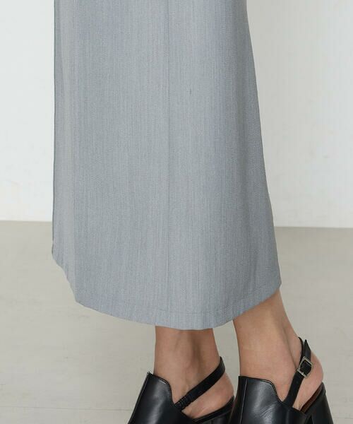 COMME CA PLATINUM / コムサ・プラチナ ロング・マキシ丈スカート | ヴィンテージライトツイル スカート | 詳細10