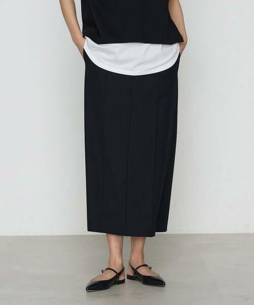 COMME CA PLATINUM / コムサ・プラチナ ロング・マキシ丈スカート | ヴィンテージライトツイル スカート | 詳細15