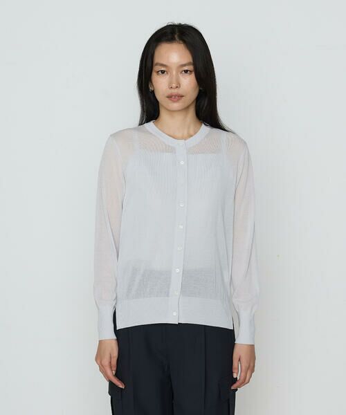 COMME CA PLATINUM / コムサ・プラチナ カーディガン・ボレロ | 綿アセテート カーディガン | 詳細6