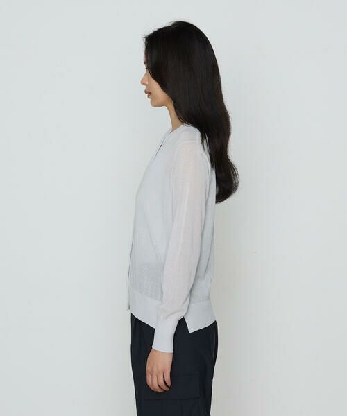 COMME CA PLATINUM / コムサ・プラチナ カーディガン・ボレロ | 綿アセテート カーディガン | 詳細7