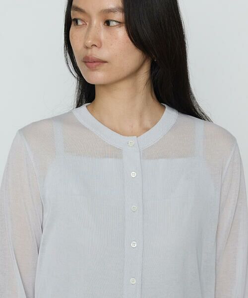 COMME CA PLATINUM / コムサ・プラチナ カーディガン・ボレロ | 綿アセテート カーディガン | 詳細8
