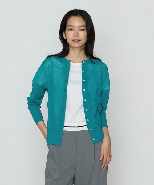 COMME CA PLATINUM / コムサ・プラチナ カーディガン・ボレロ | 綿アセテート カーディガン | 詳細19