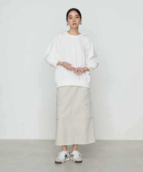 COMME CA PLATINUM / コムサ・プラチナ カットソー | トリコット プルオーバー | 詳細1