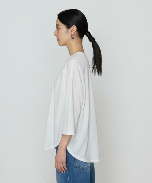 COMME CA PLATINUM / コムサ・プラチナ カットソー | 36Gポリエステル／レーヨン天竺 Vネックカットソー | 詳細9
